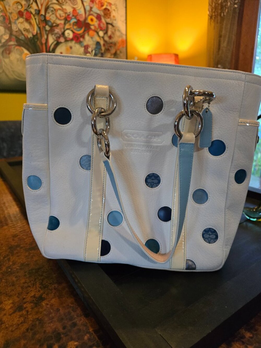 Coach Leather Tote